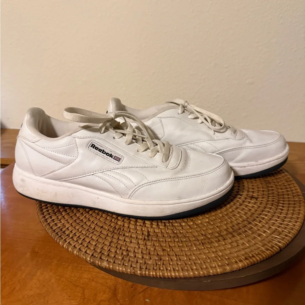 White‎ Reebok Men's Shoes Leather